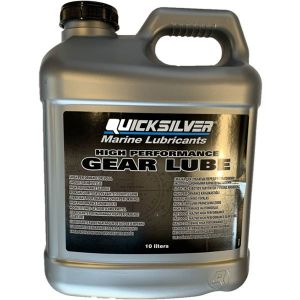 Image de Quiksilver Huile d'embase transmission mercury quicksilver gear lube, 10 L, haute performance