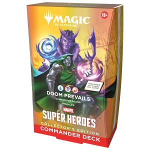 Hasbro Magic: The Gathering Marvel Super Heroes Collector&rsquo;s Edition Commander Deck - Doom Prevails