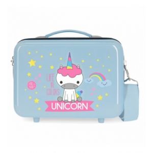 Roll road Joumma Bags pour enfant. ABS trousse de toilette Little Me U