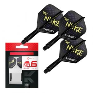 Target Darts Luke Littler No.6 K-Flex Flights - Short (19mm)