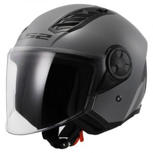 Ls2 Casque Moto Jet Airflow II Nardo Grey, XL