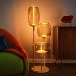 Osram Vintage 1906 Big Elipse, ampoule LED décorative avec verre ambré, avec nouveau filament ultra-mince et magnétique, culot E27, 2.5 watts, blanc chaud (2700K), faible consommation d'énergie