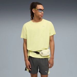 Puma Cloudspun Tee Maillot De Course Hommes - Jaune, Taille L