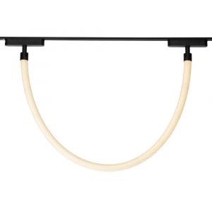 Qazqa Suspension moderne blanche pour système sur rail monophasé 8W 3000K - Magnetic Tautau