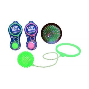 Skip ball avec lumi&egrave;re 2 ass. 29644