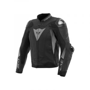 Dainese Blouson cuir Super Speed 4 noir mat/gris- 50