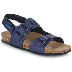 Geox Gar&ccedil;on J Ghita Boy Sandal, Bleu Marine, 33 EU
