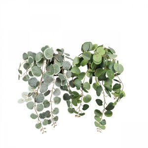 Ligne Deco Eucalyptus artificiel retombant 40cm lot de 2
