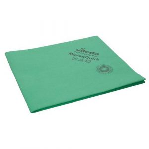 Image de Vileda Eponge - Carre Vaisselle - Tampon A Recurer - Brosse Vaisselle - Tissu Micron Quick Green 152108