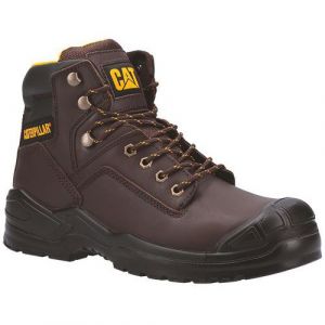 Caterpillar Chaussure De Sécurité Haut Striver Bump Marron T42