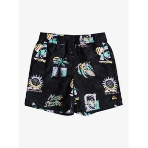 Image de Quiksilver Island Pulse 14" - Short de bain pour Garçon 8-16 ans - Noir