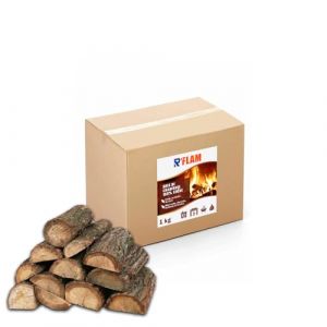 Bois de chauffage &ndash; Ch&ecirc;ne &ndash; B&ucirc;ches 25 cm &ndash; 1kg &ndash; Pour po&ecirc;le et chemin&eacute;e