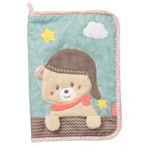 Fehn Babysun Protège carnet de santé ourson Bruno