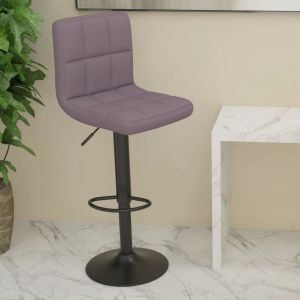 VidaXL Tabouret de bar Tissu Taupe Taupe