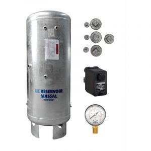Massal Kit Complet Réservoir Galvanisé Sp Type Acs 300 Litres 6 Bars