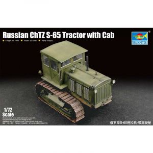 Image de Trumpeter 07111 - Maquette véhicule militaire Russian ChTZ S-65 Tractor with Cab