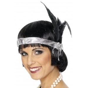 Image de Smiffy's Bandeau charleston avec plumes
