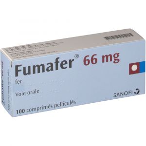 Sanofi Fumafer 66 mg - 100 comprim&eacute;s