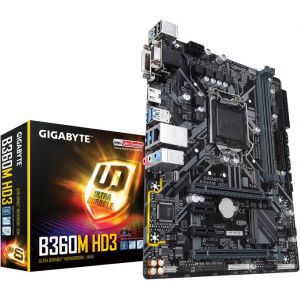 GigaByte B360M-HD3 - Carte mère socket 1151
