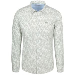 Image de NZA Shirt Oban Poplin Impression Fleurs Vert taille XXL