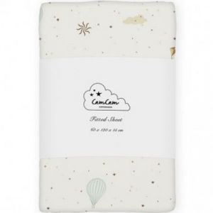 Cam Cam COPENHAGEN Drap housse de lit enfant Dreamland 60x120 cm - Taille 60x120 cm