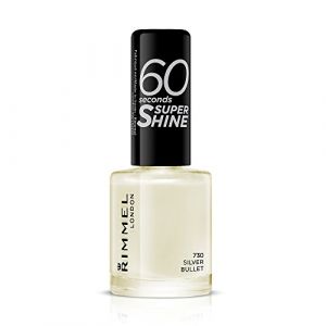 Image de Rimmel 60 Seconds Super Shine - Vernis à ongles Silver Bullet