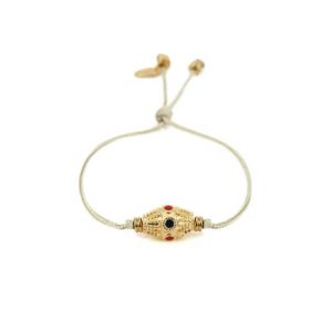Bracelet lien beige Kamala