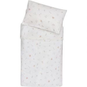 Jollein Housse de couette + taie d'oreiller