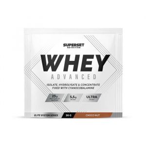 Superset Nutrition Echantillon 100 whey proteine advanced 30g vanille cremeuse whey proteine