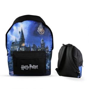 BAGTROTTER Sac à dos 1 compartiment Harry Potter Noir Château