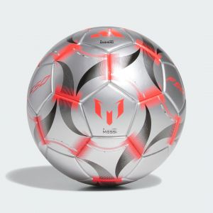 Adidas Ballon Messi Mini Prestig10 - Argenté/Blanc/Noir/Rouge, pointure Ball SZ. 1 - ['Argenté'] - Taille Ball SZ. 1