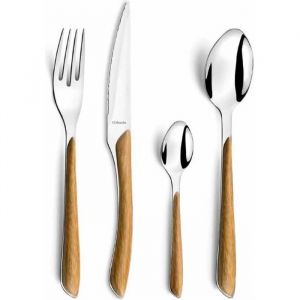 Amefa Ménagère 24 pièces eclat bois clair - 929056