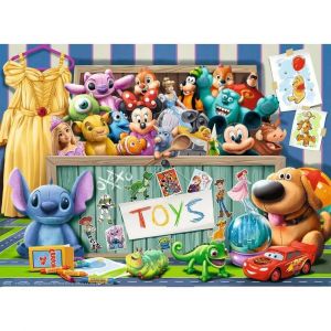 Ravensburger Puzzle 100 pièces XXL : Le coffre à jouets magique