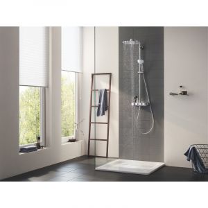 Grohe Set Euphoria SmartControl System 310 Duo Colonne de douche thermostatique + Ravak Cleaner Chrome Spray nettoyant (26507000*)