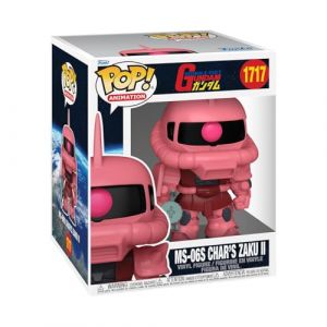 Image de Funko Pop! Super: MS Gundam - 1 Chance sur 6 D'avoir Une Variante Rare Chase Ars Chars Zaku II II - Mobile Suit Gundam - Figurine en Vinyle à Collectionner - Idée de Cadeau - Produits Officiels