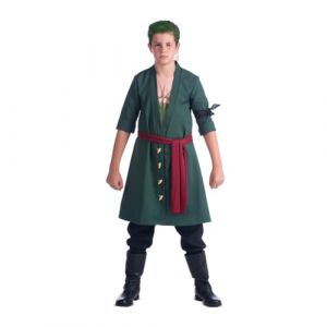 D&eacute;guisement - DEGUISE TOI - Roronoa Zoro One Piece enfant - Vert - Polyester - 10 ans