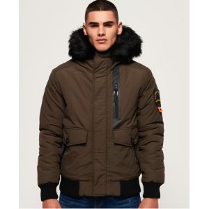 Image de Superdry Blouson EVEREST BOMBER JACKET vert - Taille XXL,S,M