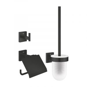 Grohe Start Cube Ensemble d&rsquo;accessoires de toilette 3 en 1, 411232430,
