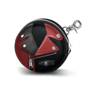 Karactermania Porte-monnaie Cookie - DC Comics Harley Quinn Jacket - Noir - Taille Unique