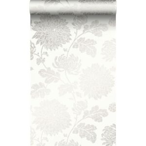 Origin Papier peint fleurs blanc Wallcoverings