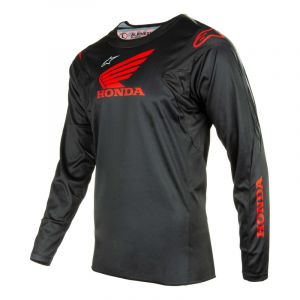 Alpinestars Maillot cross Honda Racer Iconic black/red- L