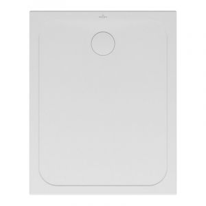Villeroy & Boch Receveur de douche antid&eacute;rapant 100 x 80 Lifetime Plus Cerasoft c&eacute;ramique blanc - blanc