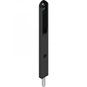 La Croisée DS Verrou de condamnation en feuillure DATOR L 260mm noir RAL9005 - DS6840-013