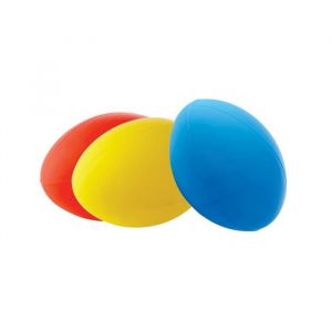 Visiodirect Ballon rugby &eacute;ducatif PVC - 24 cm