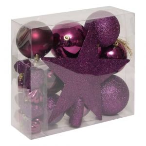 BDN KIT 18 PCS VIOLET - Feeric lights & christmas