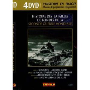 Coffret Histoire des Batailles de Blindes de la Seconde Guerre Mondiale - 4 DVD