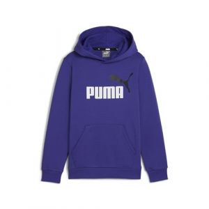 Puma Sweatshirt à capuche bicolore bébé garçon Essentials+ Big Logo