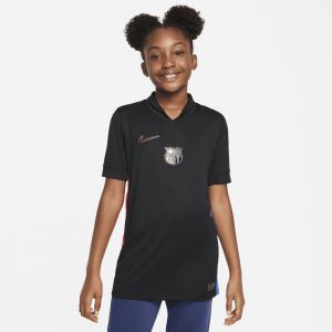 Nike Maillot de foot replica Dri-FIT FC Barcelona 2024/25 Stadium Extérieur pour ado - Noir - Taille S - Unisex
