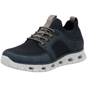 Rieker Homme 04351 Baskets Basses, Bleu, 40 EU