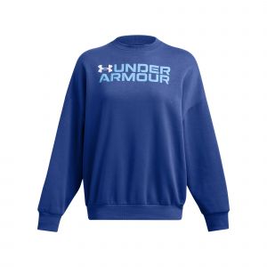 Image de Sweatshirt oversize femme Under Armour Rival Fleece Wordmark